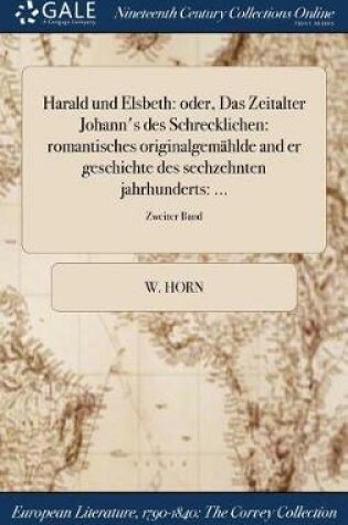 Cover of Harald Und Elsbeth