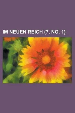 Cover of Im Neuen Reich