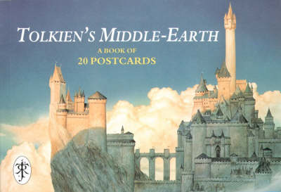 Book cover for Tolkien's Middle Earth Postcard Book