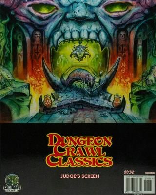 Book cover for Dungeon Crawl Classics RPG Judges Screen