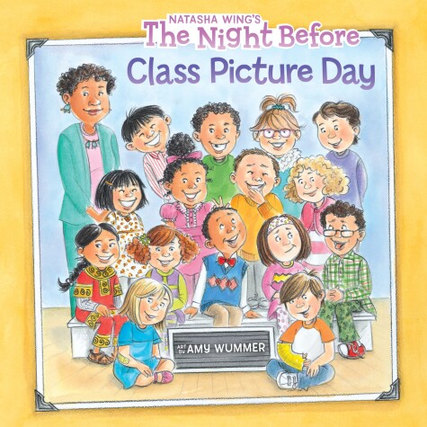 Book cover for The Night Before Class Picture Day