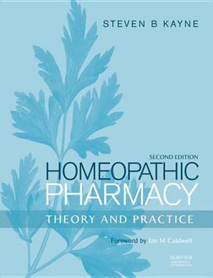 Book cover for Homeopathic Pharmacy E-Book