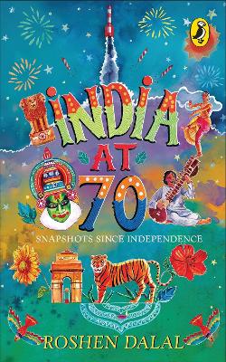 Book cover for India at 70 :