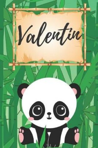 Cover of personalisiertes Notizbuch Panda / Malbuch / Kritzelbuch / Tagebuch / Journal / Notizheft / DIN A5 / Geschenke Valentin