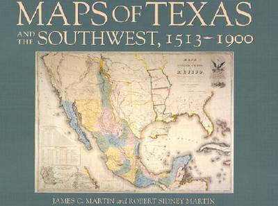 Book cover for Maps of Texas and the Souwest, 1513-1900