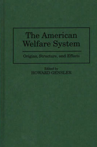 Cover of The American Welfare System