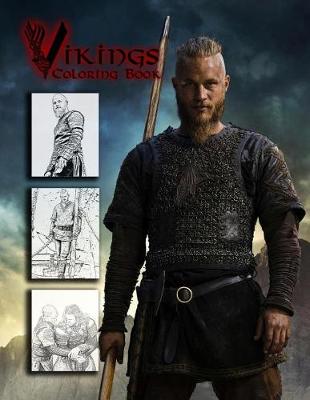 Book cover for Vikings Coloring Book