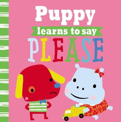 Book cover for Playdate Pals Puppy Learns to Say Please