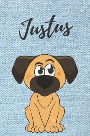 Cover of Justus Notizbuch Hunde / Malbuch / Tagebuch