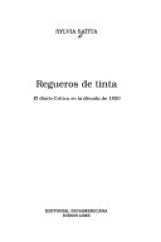 Cover of Regueros de Tinta