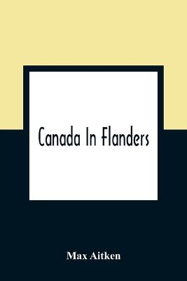 Cover of Canada In Flanders