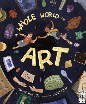 Book cover for A Whole World of Art