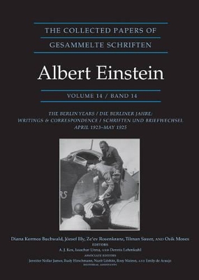 Cover of The Collected Papers of Albert Einstein, Volume 14