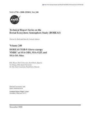 Book cover for Boreas Tgb-9 Above-Canopy Nmhc at Ssa-Obs, Ssa-Ojp, and Ssa-OA Sites