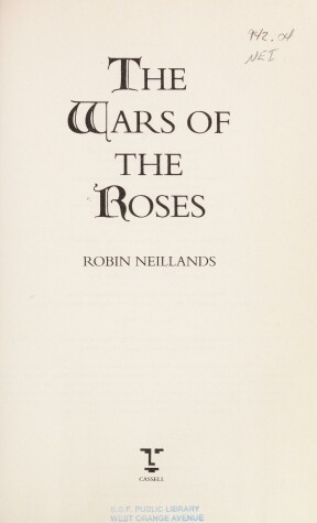 Book cover for War of the Roses