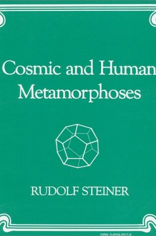 Cover of Cosmic and Human Metamorphoses
