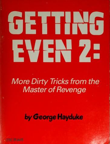 Book cover for Getting Even 2