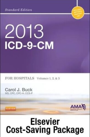 Cover of 2013 ICD-9-CM for Hospitals, Volumes 1, 2 & 3 Standard Edition with 2012 HCPCS Level II Standard and CPT 2012 Standard Edition Package