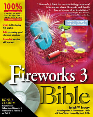 Book cover for Fireworks 3 Bible