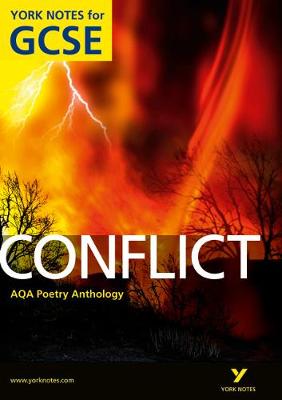 Book cover for AQA Anthology: Conflict - York Notes for GCSE (Grades A*-G)