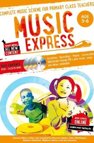Cover of Music Express: Age 5-6 (Book + 3 CDs + DVD-ROM)