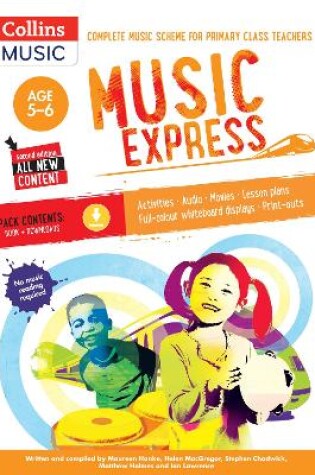 Cover of Music Express: Age 5-6 (Book + Download)