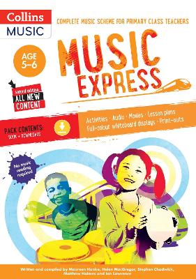 Cover of Music Express: Age 5-6 (Book + Download)