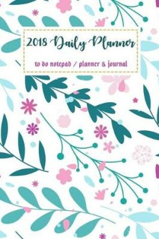 Cover of Daily Planner 2018