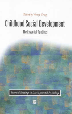 Cover of Childhood Social Development