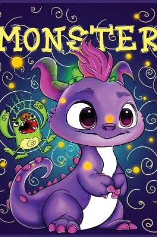 Cover of Monster Activity Book for Kids