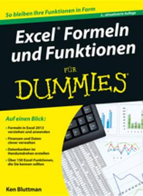 Cover of Excel Formeln und Funktionen für Dummies