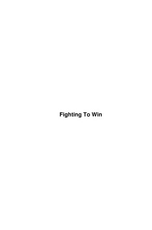 Cover of Fighting to Win