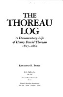 Book cover for The Thoreau Log