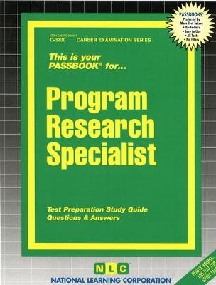 Book cover for Program Research Specialist