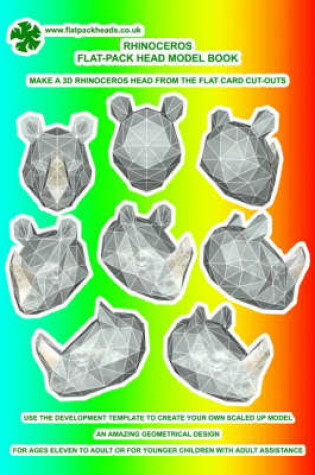 Cover of Rhinoceros: Flat-Pack Head Model Book