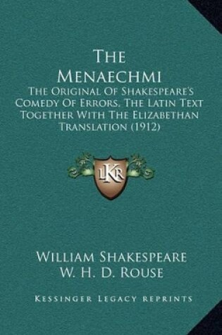 Cover of The Menaechmi