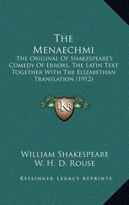 Book cover for The Menaechmi