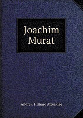 Book cover for Joachim Murat