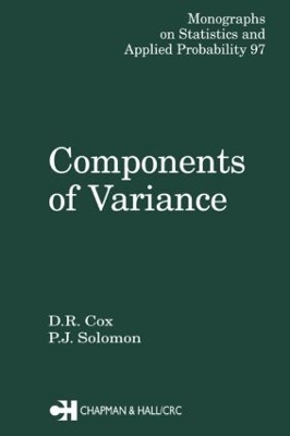Book cover for Components of Variance