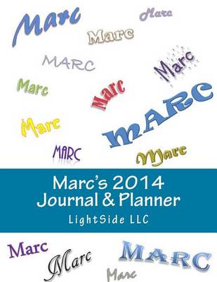 Book cover for Marc's 2014 Journal & Planner