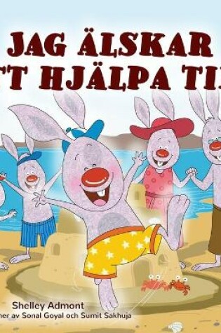 Cover of I Love to Help (Swedish Children's Book)