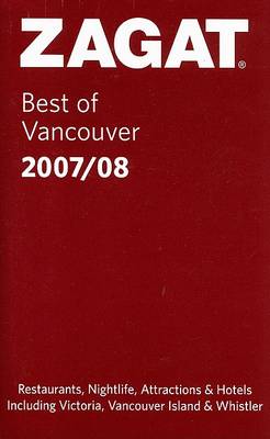 Book cover for Zagat Best of Vancouver