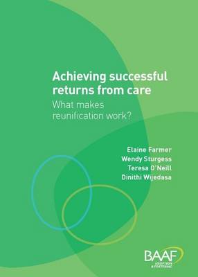 Book cover for Achieving Successful Returns from Care?