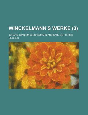 Book cover for Winckelmann's Werke (3 )