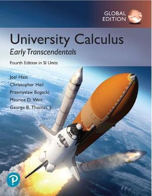 Book cover for University Calculus: Early Transcendentals plus Pearson MyLab Math with Pearson eText, Global Edition