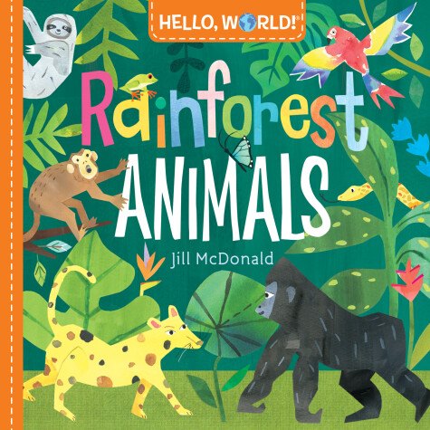 Book cover for Hello, World! Rainforest Animals