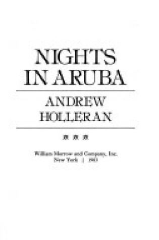 Cover of Nights in Aruba
