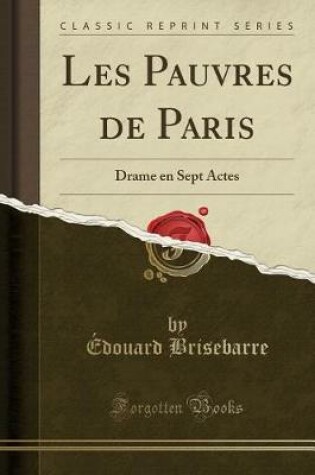 Cover of Les Pauvres de Paris