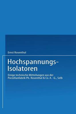 Book cover for Hochspannungs-Isolatoren