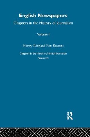 Cover of Chapters in Hist Journalism V6